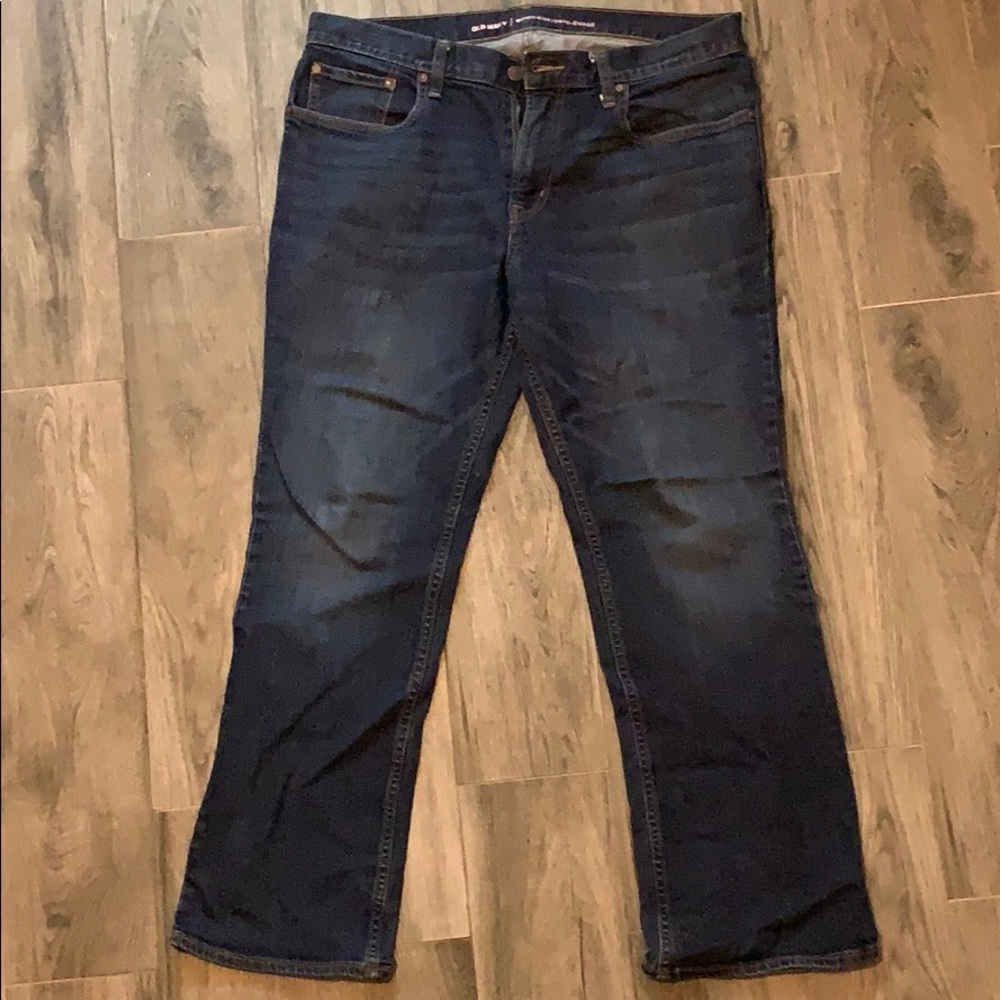 Old Navy Bootcut Jeans Semi-Evase Blue